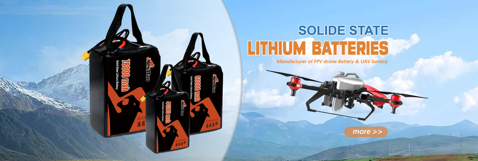 calidad Baterías para drones FPV fábrica