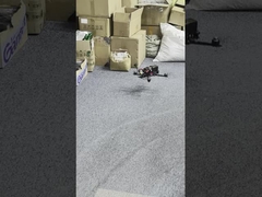 Drone FPV negro de 7 pulgadas con 45 minutos de tiempo en el aire y 5.8G 1.2G 1.3g 4.9G 2W 3W 5W VTX Rc Drone