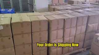 Vídeo de envío del producto terminado.